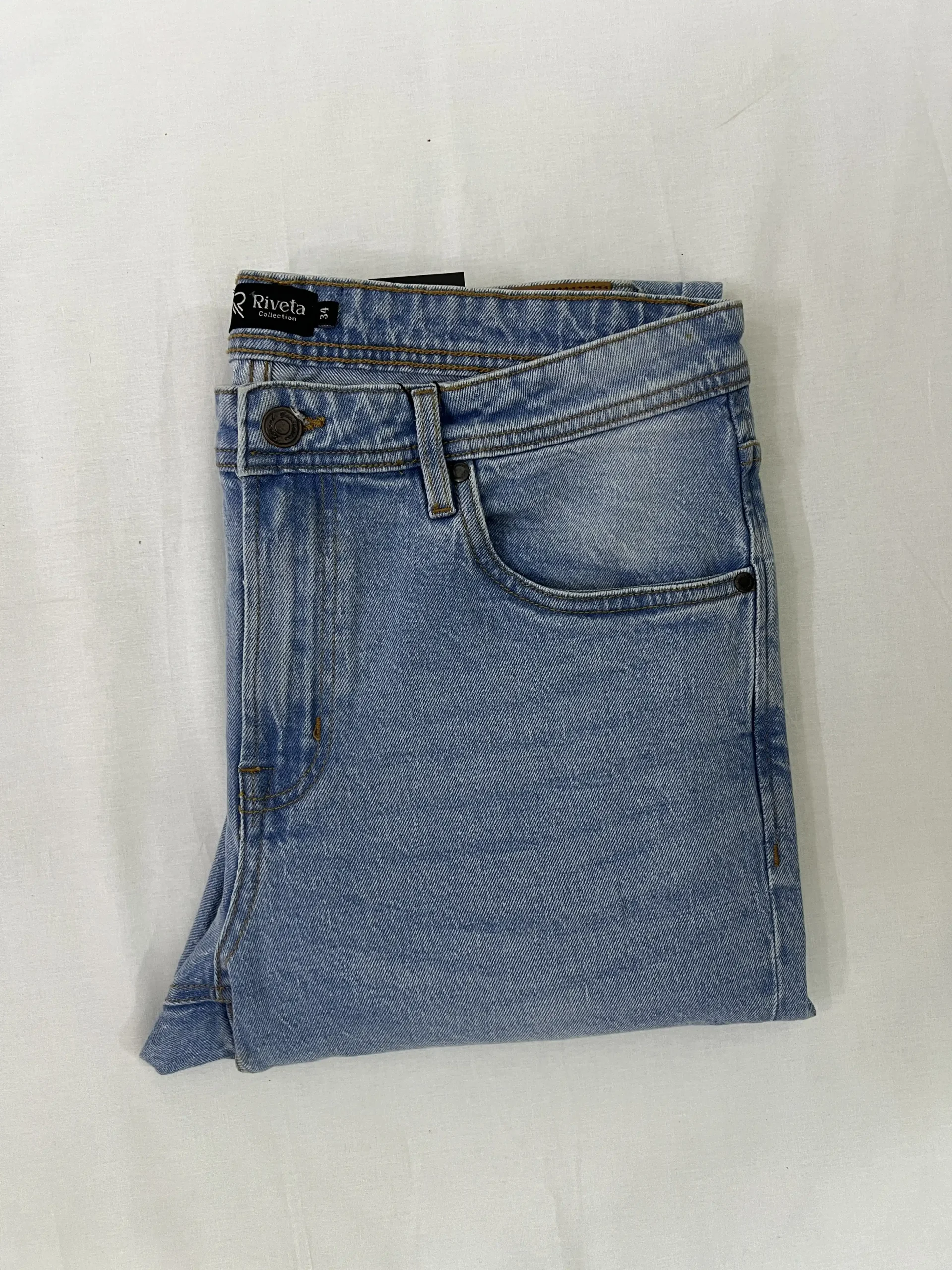 Ice Blue Relaxed Fit Denim ice blue relaxed fit denim